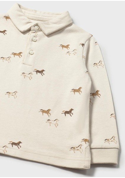 Erkek Bebek Yakalı Sweatshirt modelleri