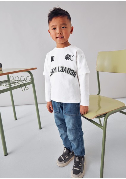 Erkek Çocuk Baskılı Sweatshirt indirimleri