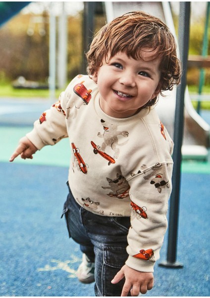 Erkek Bebek Sweatshirt