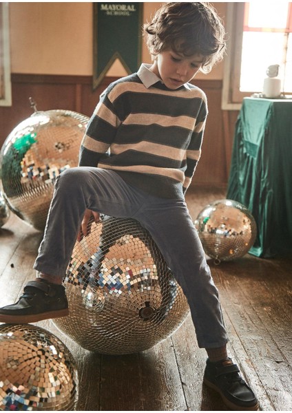 Erkek Çocuk Kadife Pantolon