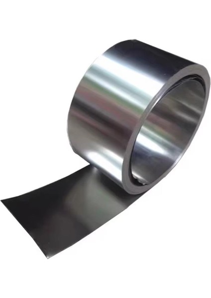 Paslanmaz Sac Levha '0.1 Mm' 'sıyırıcı' Rulo, 301 Kalite, 1000X120X0.1MM