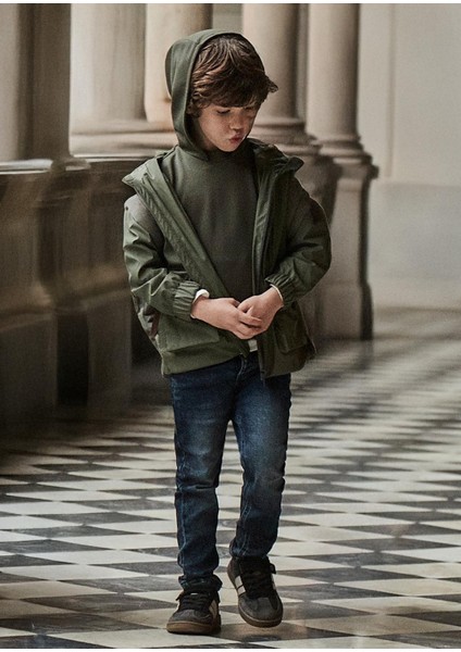 Erkek Çocuk Geniş Paça Kot Pantolon