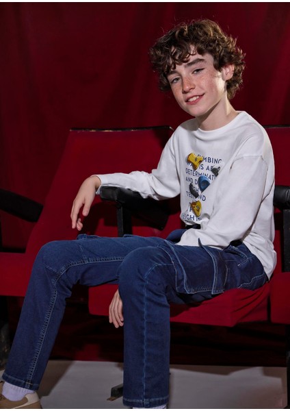 Erkek Çocuk Kargo Cepli Pantolon