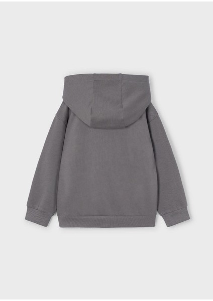 Erkek Çocuk Kapşonlu Sweatshirt Gri modelleri