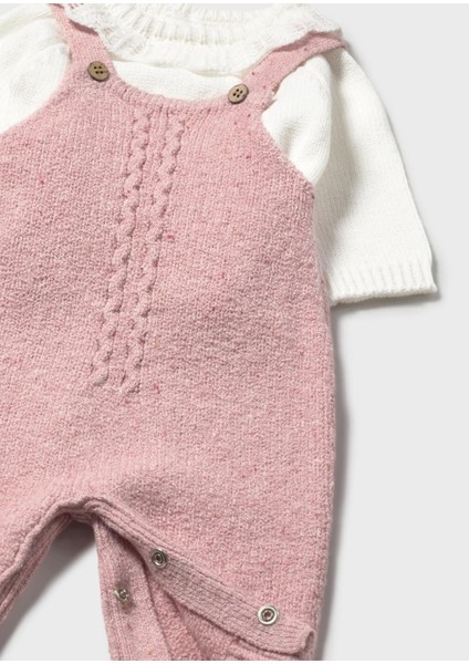 Newborn Kız Bebek Triko Salopet Takım fırsatları