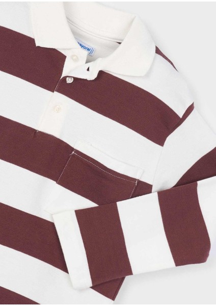 Erkek Çocuk Yakalı Sweatshirt Kırmızı fırsatları