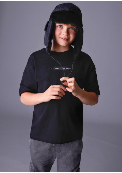 Erkek Çocuk Tshirt Siyah