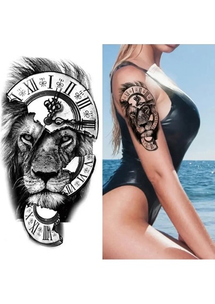 Geçici Aslan Figürlü Dövme fiyatları