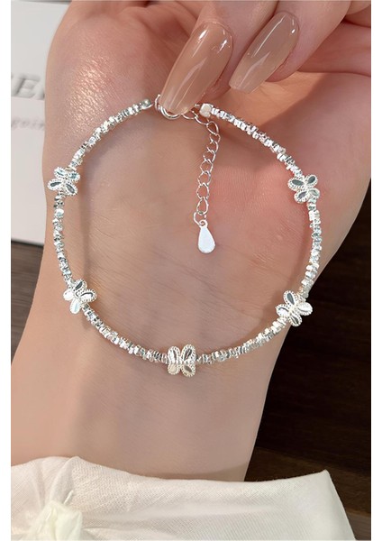 Minimal Tasarım Kelebek Bileklik Pinterest Parlak Taş Princess Bileklik