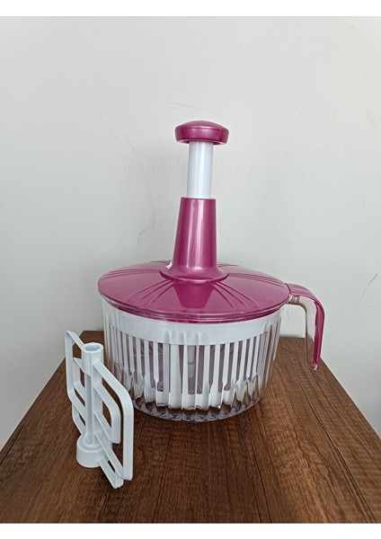 P-Design Solingen Pembe Salata Sebze Kurutucu Ayran Çırpıcı Basma Kollu Süzgeç fiyatları