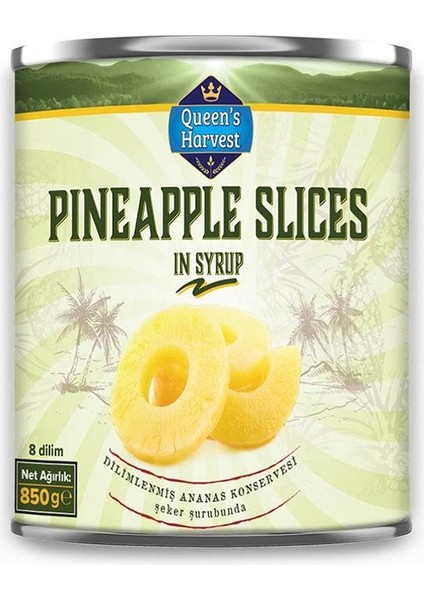 Ananas Dilimleri (8 Dilim) 850 gr
