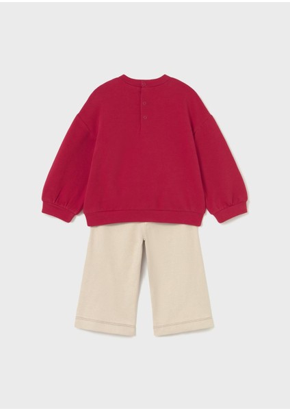 Kız Bebek Pantolon ve Swearshirt Takım modelleri