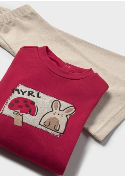 Kız Bebek Pantolon ve Swearshirt Takım fırsatları
