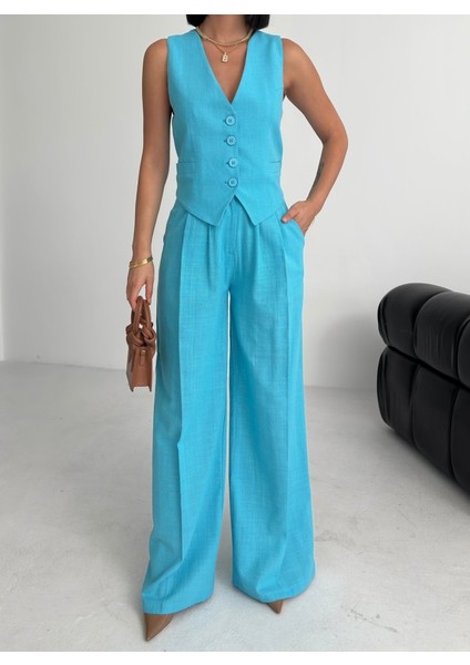 Keten Sirti Çapraz Geçi̇şli̇ Cepken Pantolon Takim modelleri