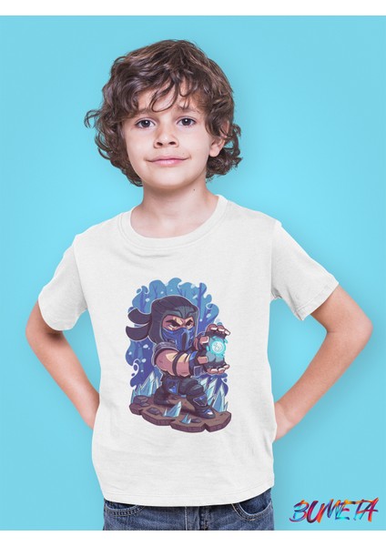 Anime Subzero Game Ateri Chibi Çizgi Film Dizi Çocuk Tişört T-Shirt fiyatları