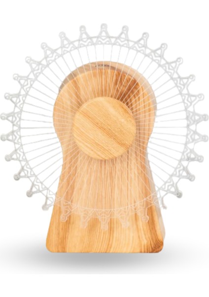 Büro Ev Ofis Hediyesi Için Dekor Işıklı Yel Değirmeni