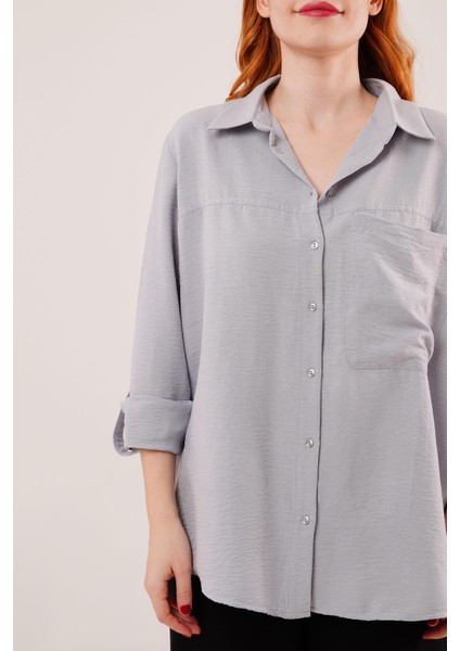 Salaş Kesim Cepli Grimelanj Gömlek fırsatları