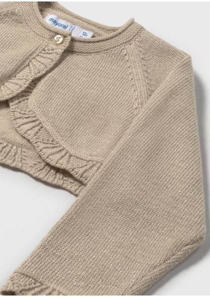Kız Bebek Merserize Bolero modelleri