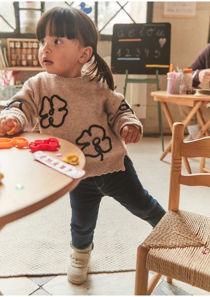 Kız Bebek Kot Pantolon