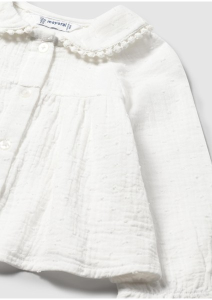 Kız Bebek Fırfırlı Bluz modelleri