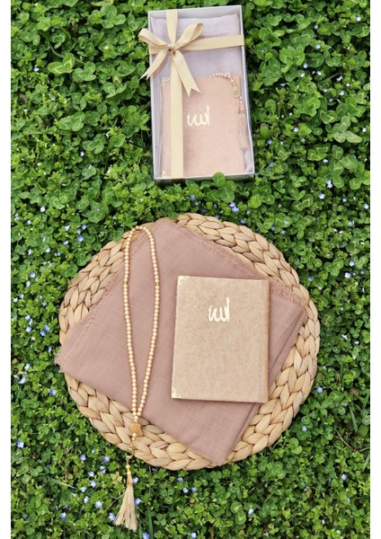 20 Adet Eşarplı Yasin Hediyelik Mevlid Seti Y201 Gold fiyatları