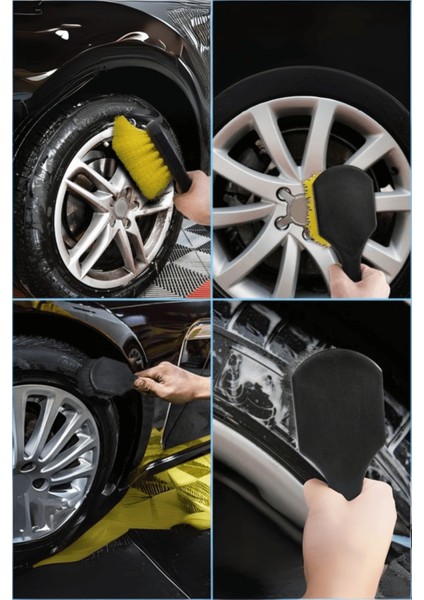 Büro Ev Ofis Arabası Için Araç Dışı Jant Temizleme Fırçası modelleri