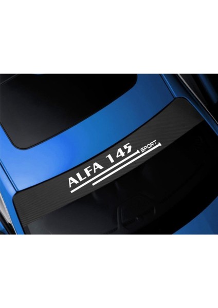 Alfa Romeo 145 Için Özel Yeni Uyumlu Aksesuar Oto Ön Cam Oto Özel Yeni Sticker Karbon fiyatları