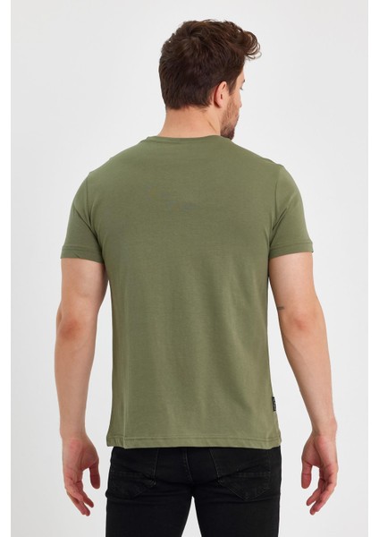 Erkek Pamuklu Kısa Kollu V Yaka T-Shirt modelleri