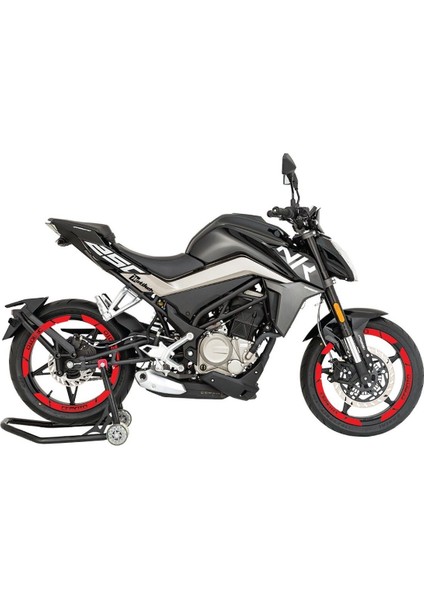 Cf Moto Nk 250 Jant Renkli Sticker Etiket Modeli
