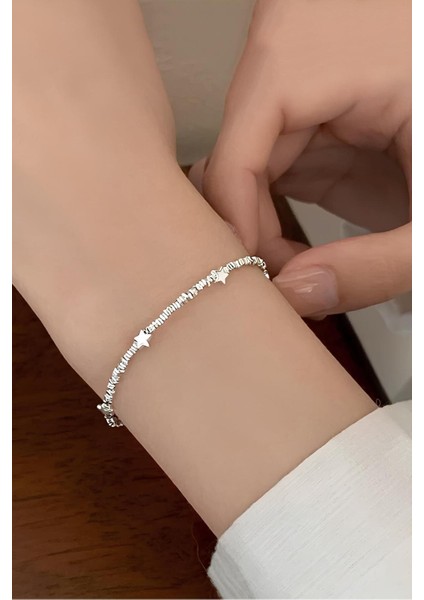 Minimal Tasarım Yıldız Figürlü Bileklik Pinterest Parlak Taş Princess Bileklik fiyatları