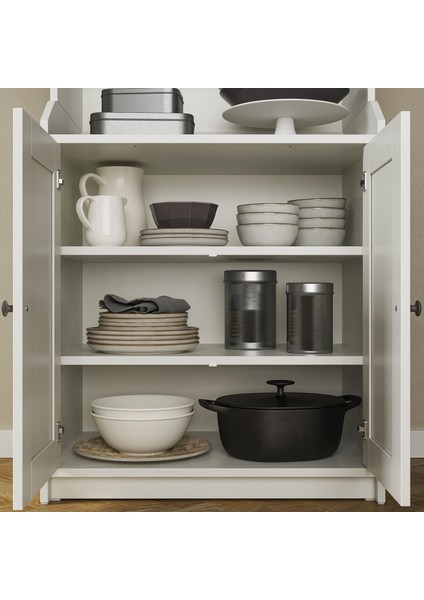 Hauga Büfe Beyaz 70X116 cm