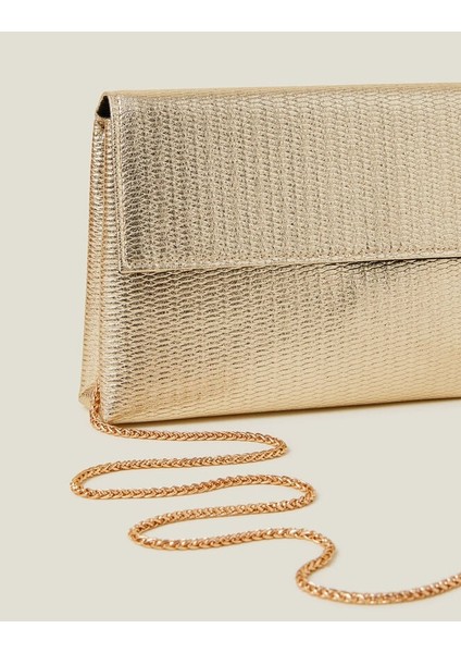 Foldover Clutch Gold fırsatları
