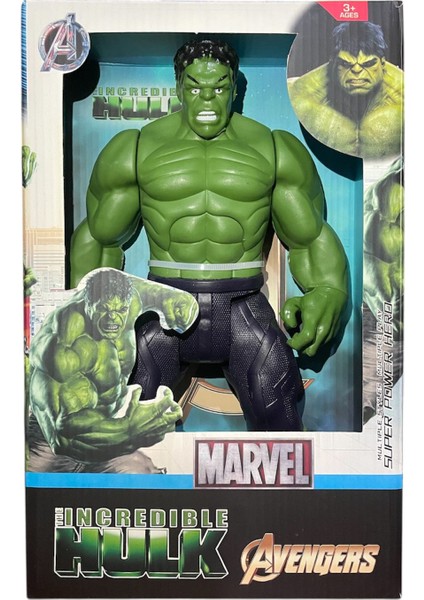 4 Lü Marvel Spiderman Batman Hulk ve Captain America Seti - 30 cm modelleri