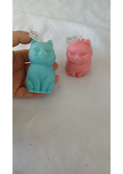 10 Adet Kedi Figürlü Mum, Hediyelik fiyatları