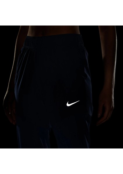 Dri-Fit Essential Kadın Koşu Spor Mavi Eşofman Altı - Fermuarlı Paça ve Cepler - DH6975-491 modelleri