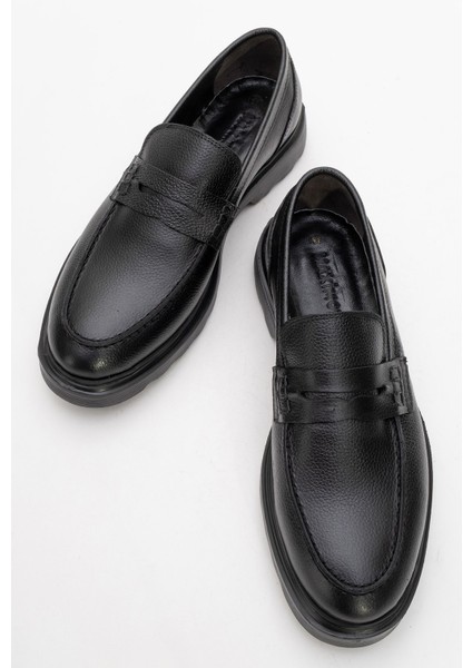 Hakiki Deri, 4 Mevsim Eva Tabanlı Erkek Iç Dış Deri Ayakkabı