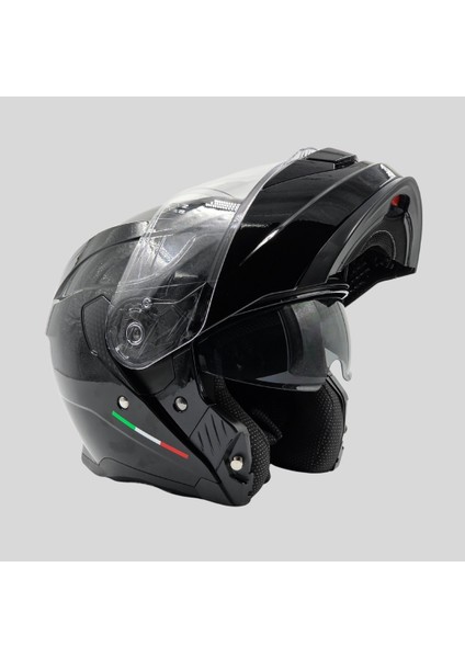 Parlak Çene Açılır Motosiklet Kaskı - AR935 - Ece-R 22.06 fiyatları