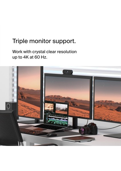 11'ı 1 Arada Evrensel Usb-C Pro Bağlantı Istasyonunu 3 Monitör Desteğiyle Bağlayın, Silikon H modelleri