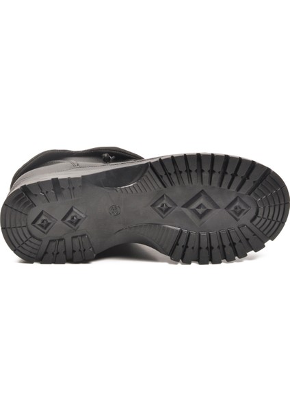 Siyah Içi Polarlı Soğuğa Dirençli Kaymaz Taban Kadın Bot 112 Z indirimleri