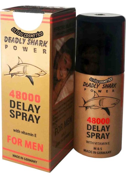 Deadly Shark 48000 Geçiktırıci Sprey - 1 Adet 40 ml