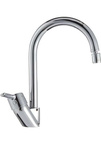 Marin S Eviye Bataryası A42149, Tezgah Üstü Montaj, Krom, 360° Dönebilen, Süzgeçli Perlatör fiyatları