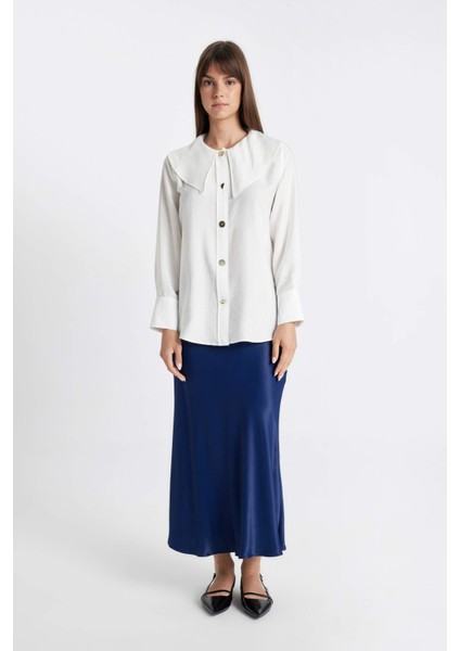 Relax Fit Uzun Kollu Gömlek Tunik