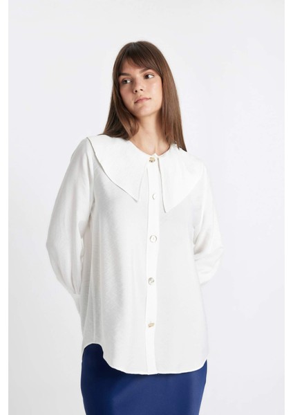 Relax Fit Uzun Kollu Gömlek Tunik