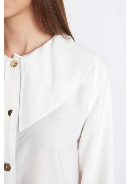 Relax Fit Uzun Kollu Gömlek Tunik