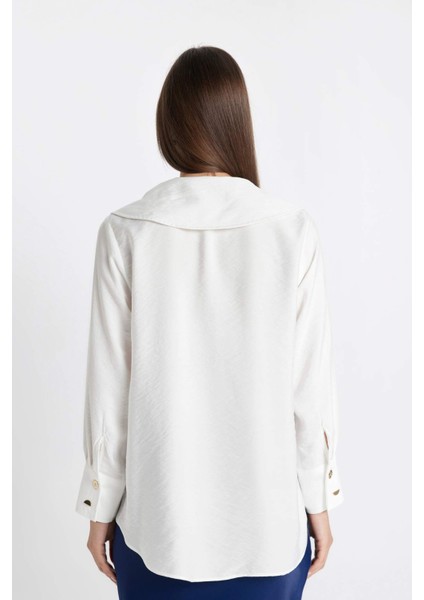 Relax Fit Uzun Kollu Gömlek Tunik