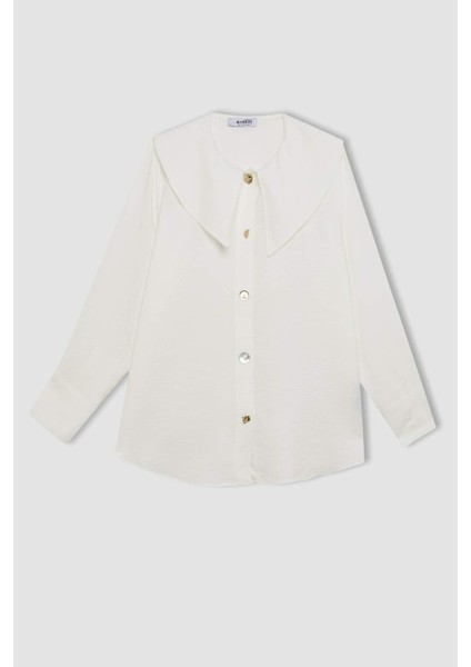 Relax Fit Uzun Kollu Gömlek Tunik