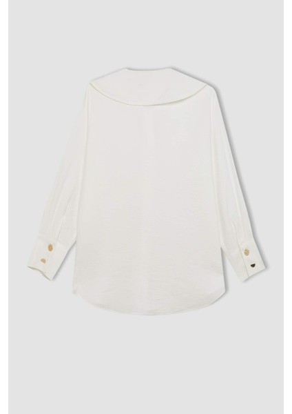 Relax Fit Uzun Kollu Gömlek Tunik