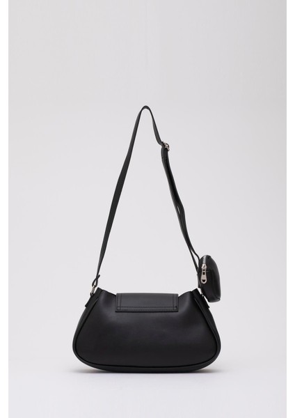 SHK96 Üçgen Kapaklı Cüzdanlı Çanta