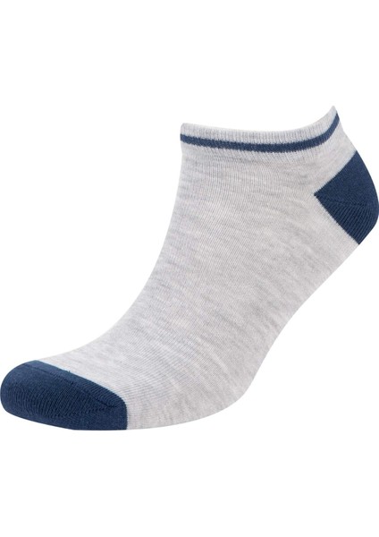 Erkek 5'li Pamuklu Patik Çorap C6771AXNS