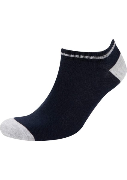 Erkek 5'li Pamuklu Patik Çorap C6771AXNS